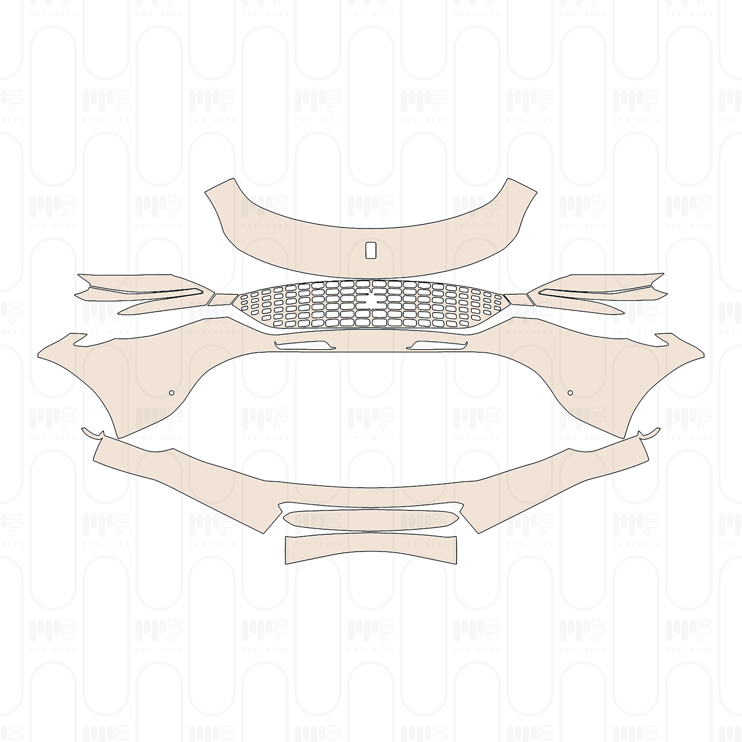 Pre-Cut PPF Ferrari Roma Spider 2025
