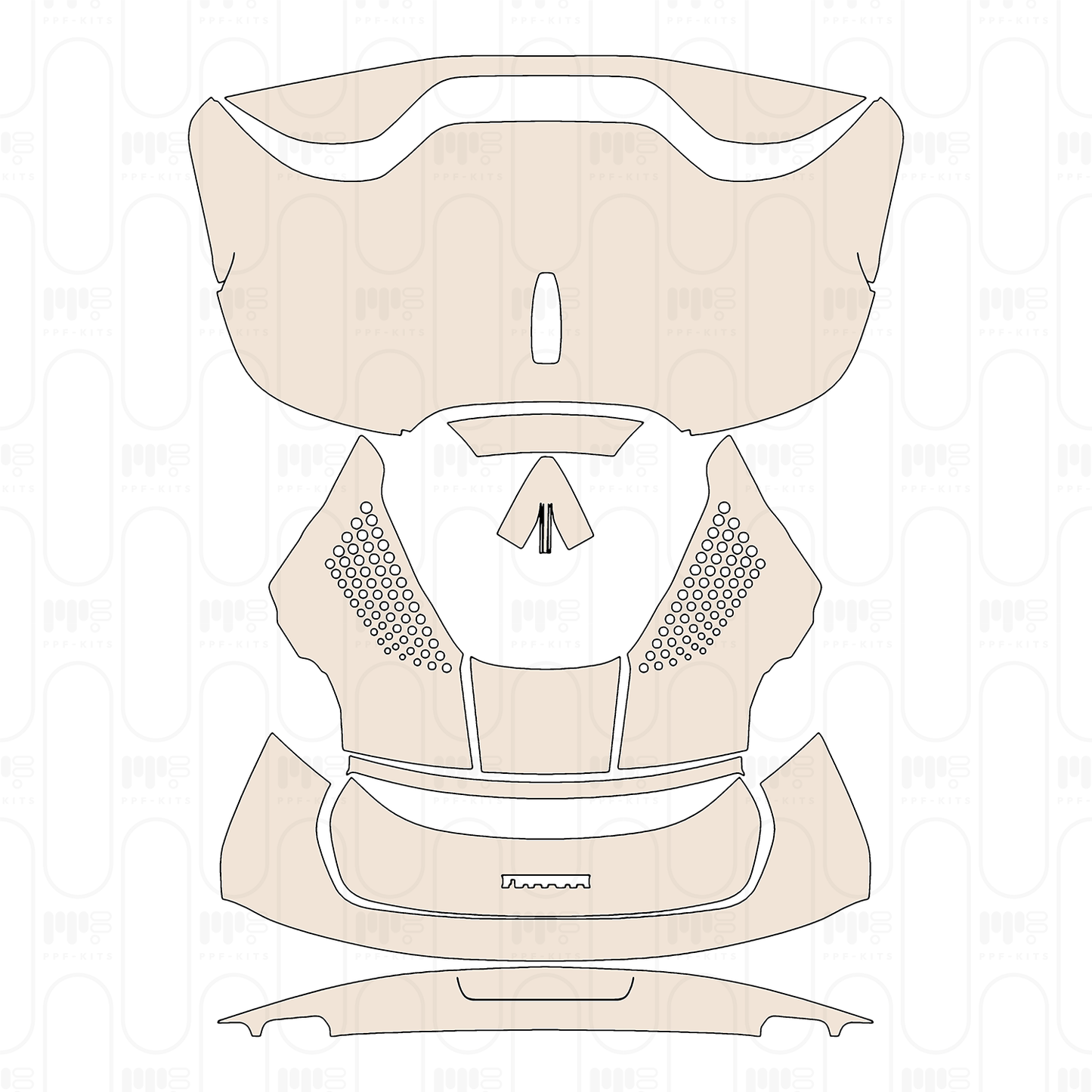 Pre-Cut PPF Ferrari SF90 Spider 2025