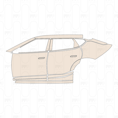 Pre-Cut PPF KIA EV6 (EU) GT-Line 2025
