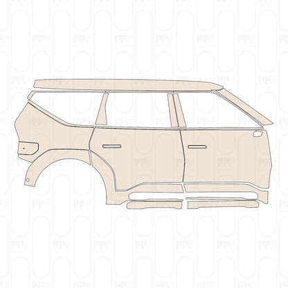 Pre-Cut PPF KIA EV9 GT-Line 2025