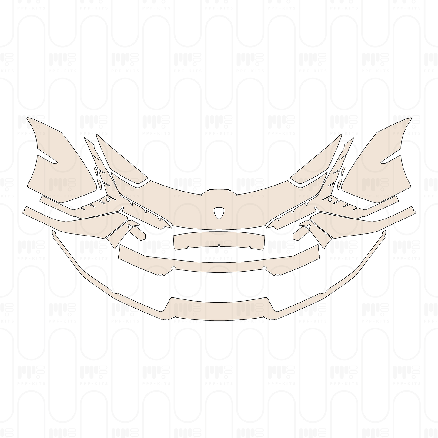 Pre-Cut PPF Lamborghini Huracan Tecnica 2024