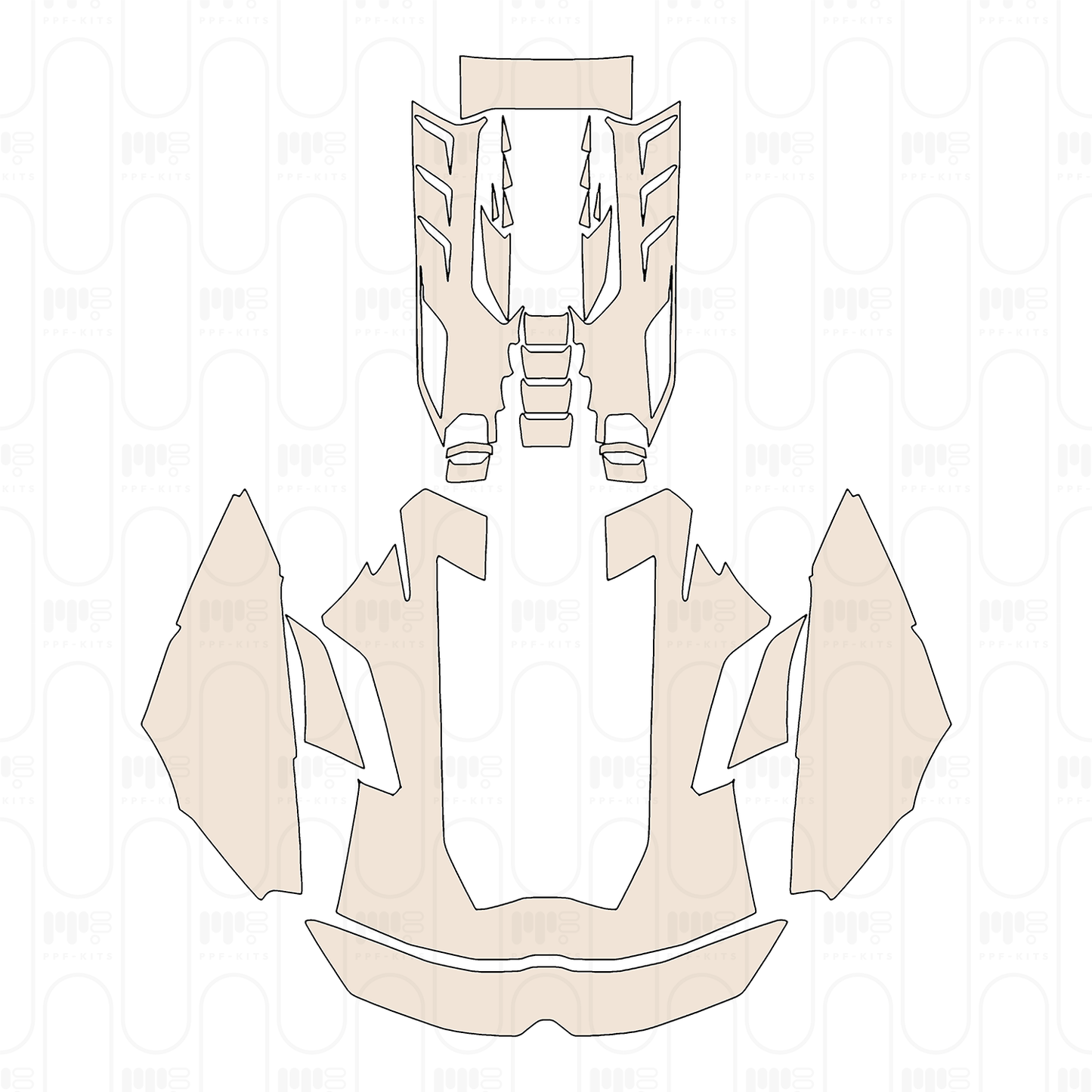 Pre-Cut PPF Lamborghini Revuelto 2024