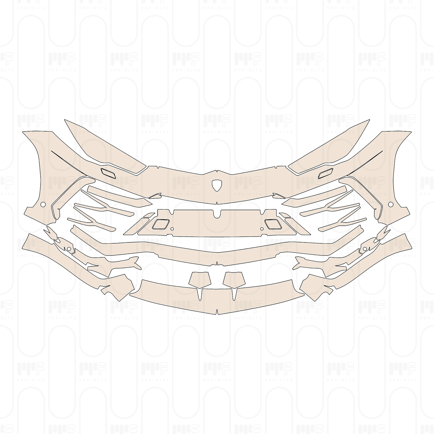 Pre-Cut PPF Lamborghini Urus Base 2025