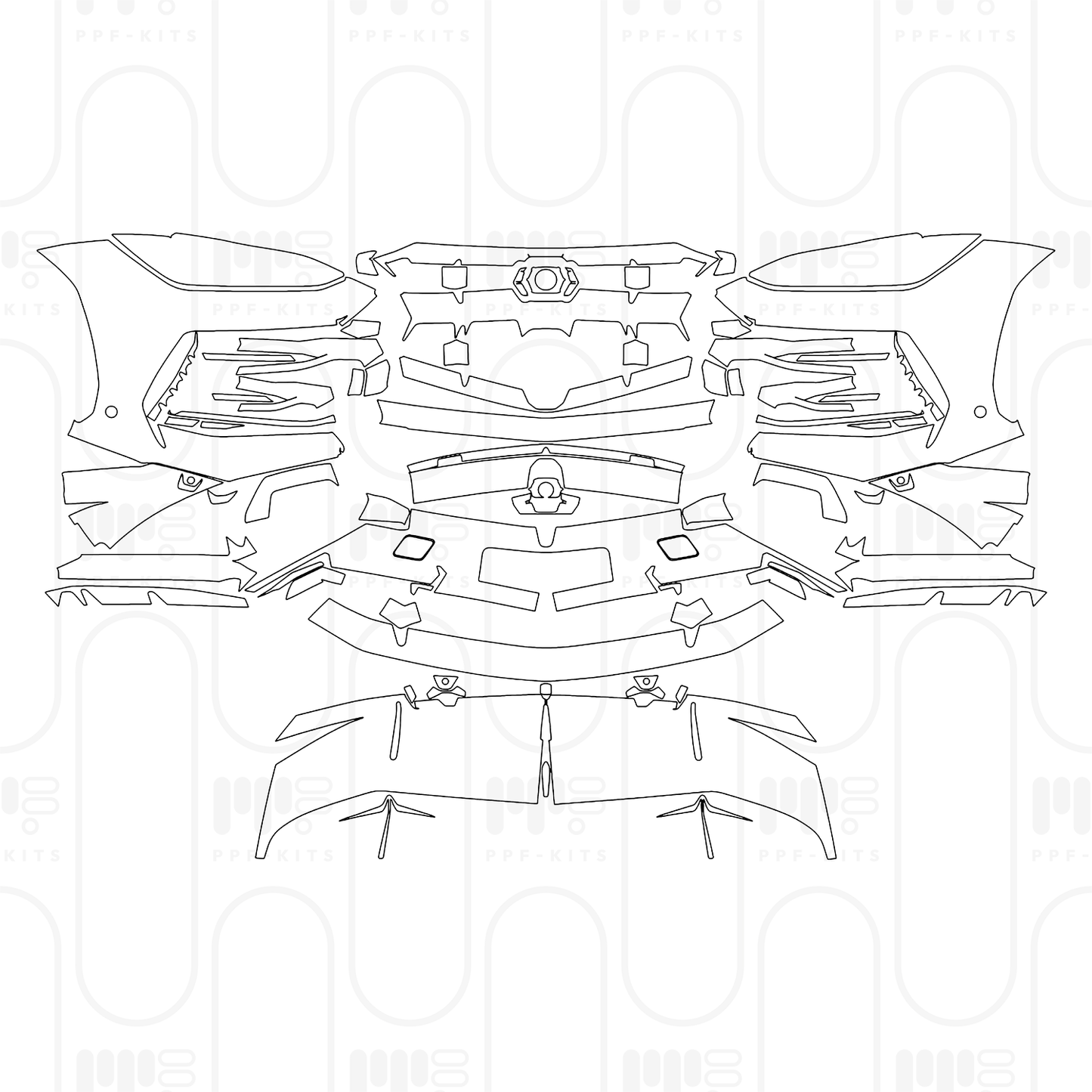 Pre-Cut PPF Lamborghini Urus SE 2025