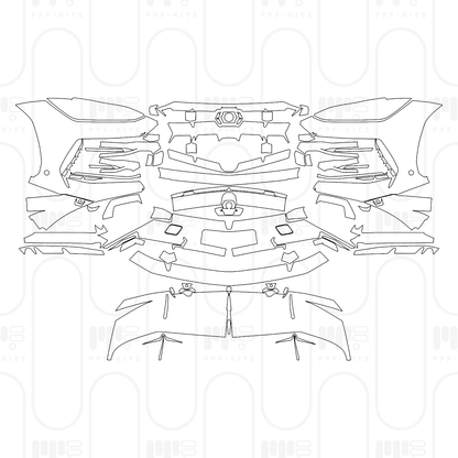 Pre-Cut PPF Lamborghini Urus SE 2025