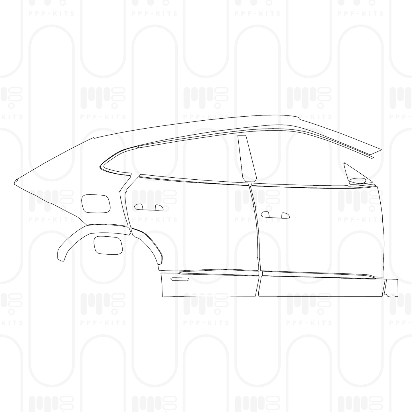 Pre-Cut PPF Lamborghini Urus SE 2025