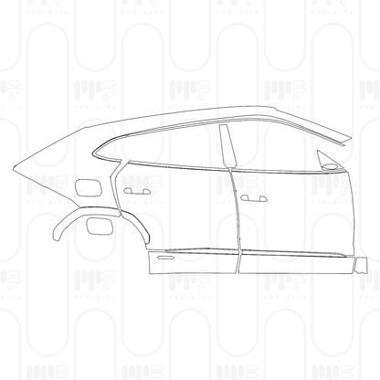 Pre-Cut PPF Lamborghini Urus SE 2025