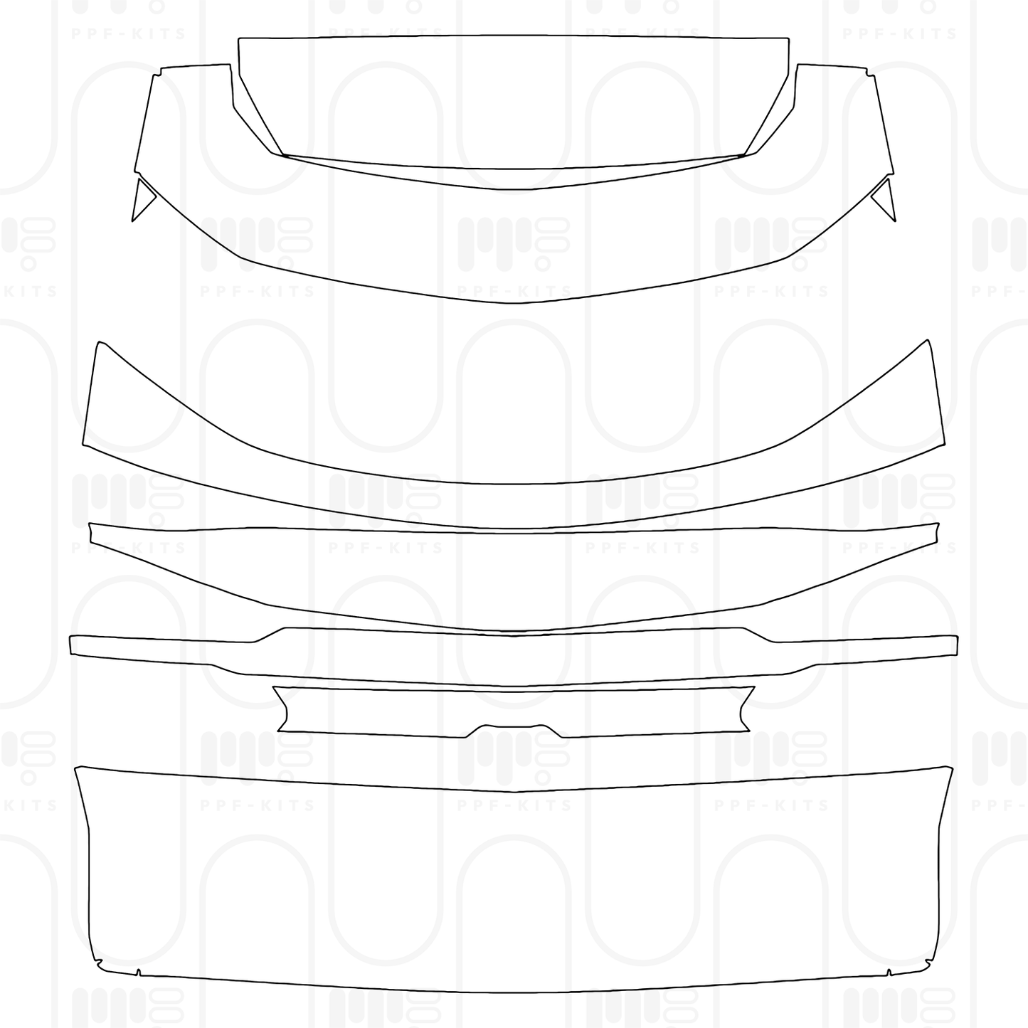 Pre-Cut PPF Lamborghini Urus SE 2025