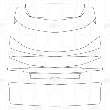 Pre-Cut PPF Lamborghini Urus SE 2025