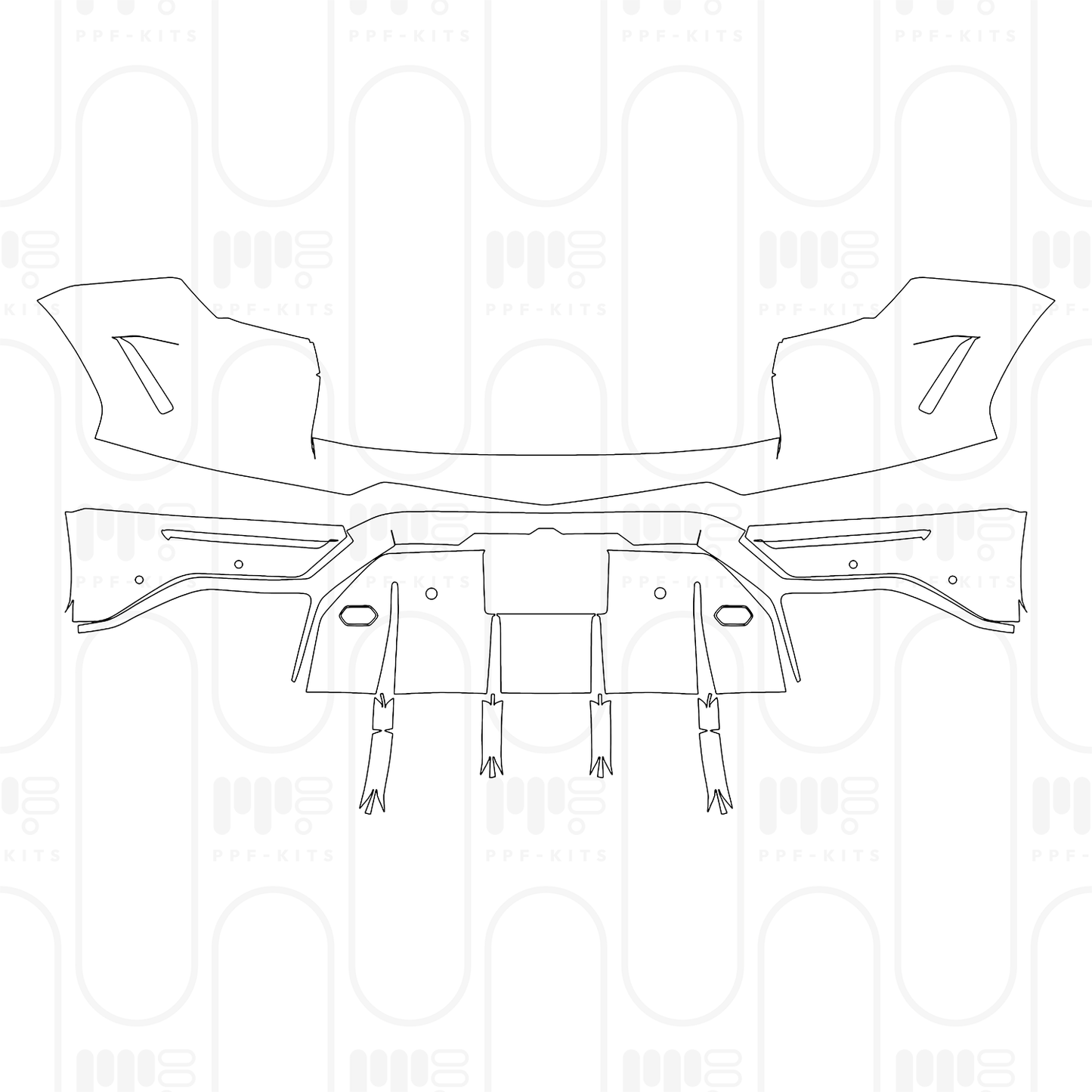 Pre-Cut PPF Lamborghini Urus SE 2025
