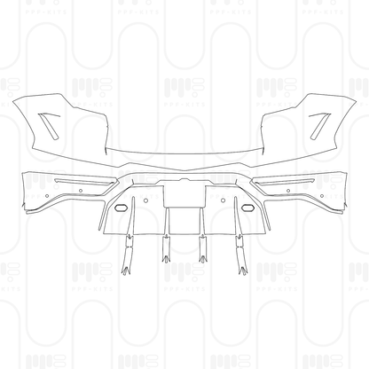 Pre-Cut PPF Lamborghini Urus SE 2025