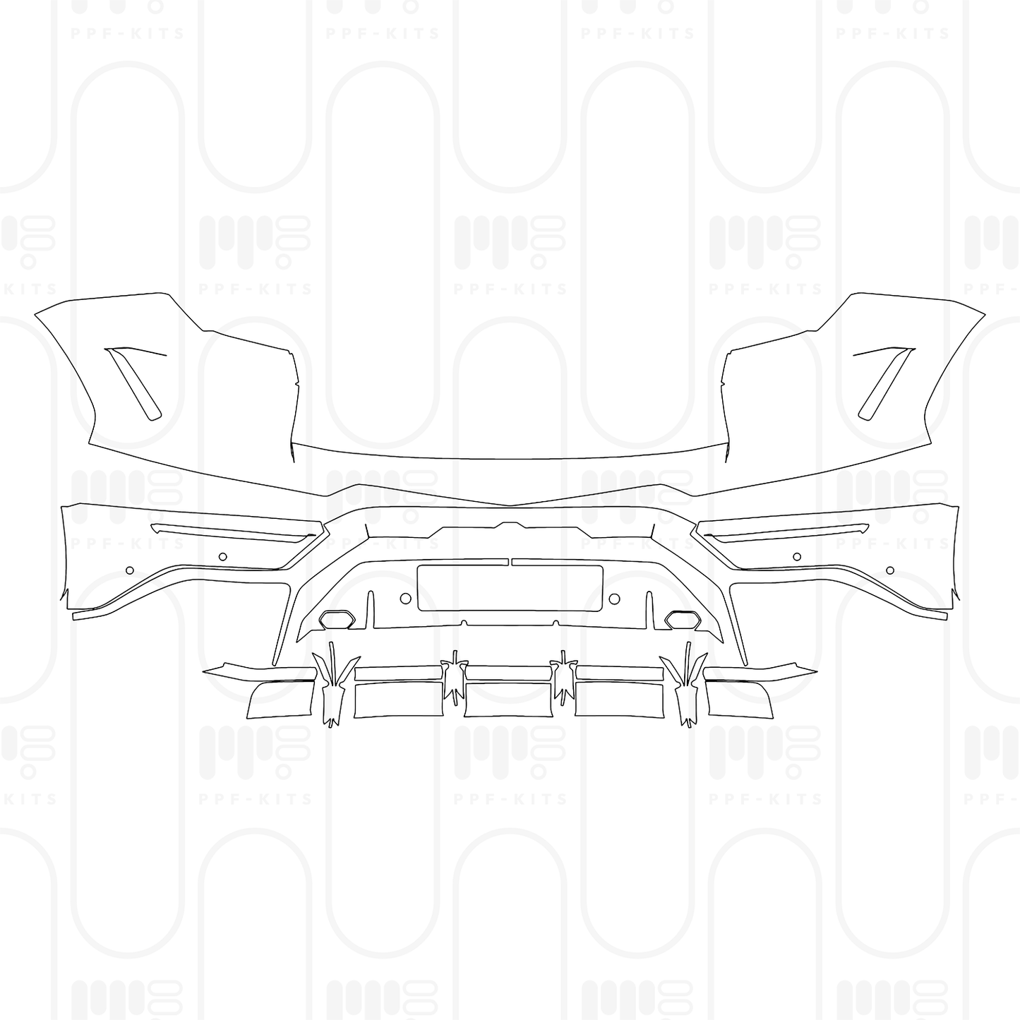 Pre-Cut PPF Lamborghini Urus SE 2025