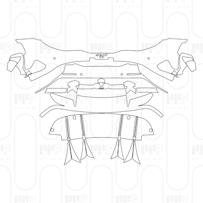Pre-Cut PPF McLaren 750S Coupe 2025