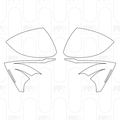 Pre-Cut PPF Mercedes-Benz C Class Sedan AMG C43 2025