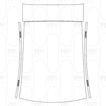 Pre-Cut PPF Mercedes-Benz C Class Sedan AMG C43 2025