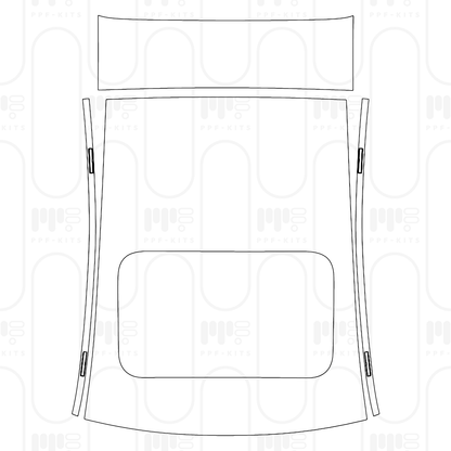 Pre-Cut PPF Mercedes-Benz C Class Sedan AMG C43 2025