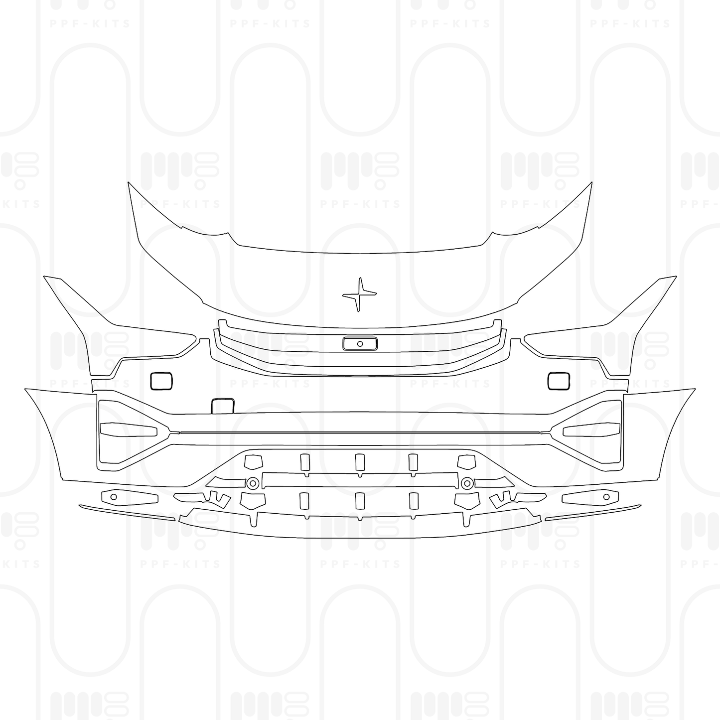 Pre-Cut PPF Polestar 3 2025