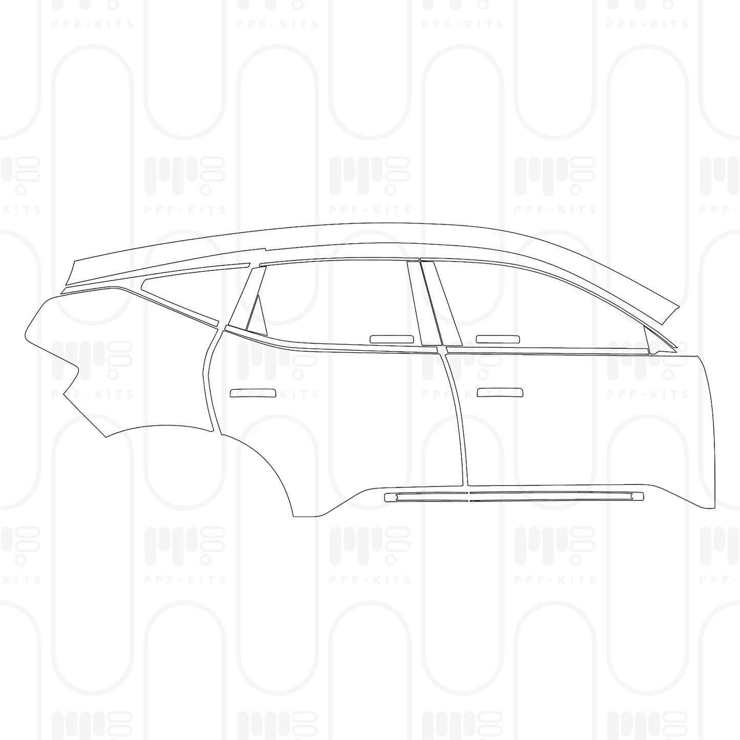 Pre-Cut PPF Polestar 3 2025