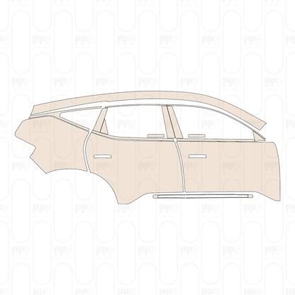 Pre-Cut PPF Polestar 3 2024