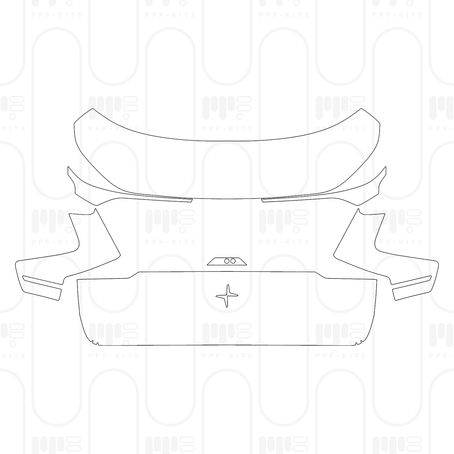 Pre-Cut PPF Polestar 3 2025