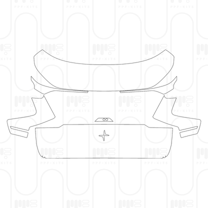 Pre-Cut PPF Polestar 3 2025