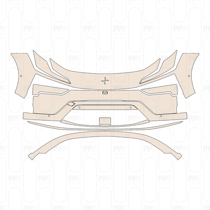 Pre-Cut PPF Polestar 4 2024