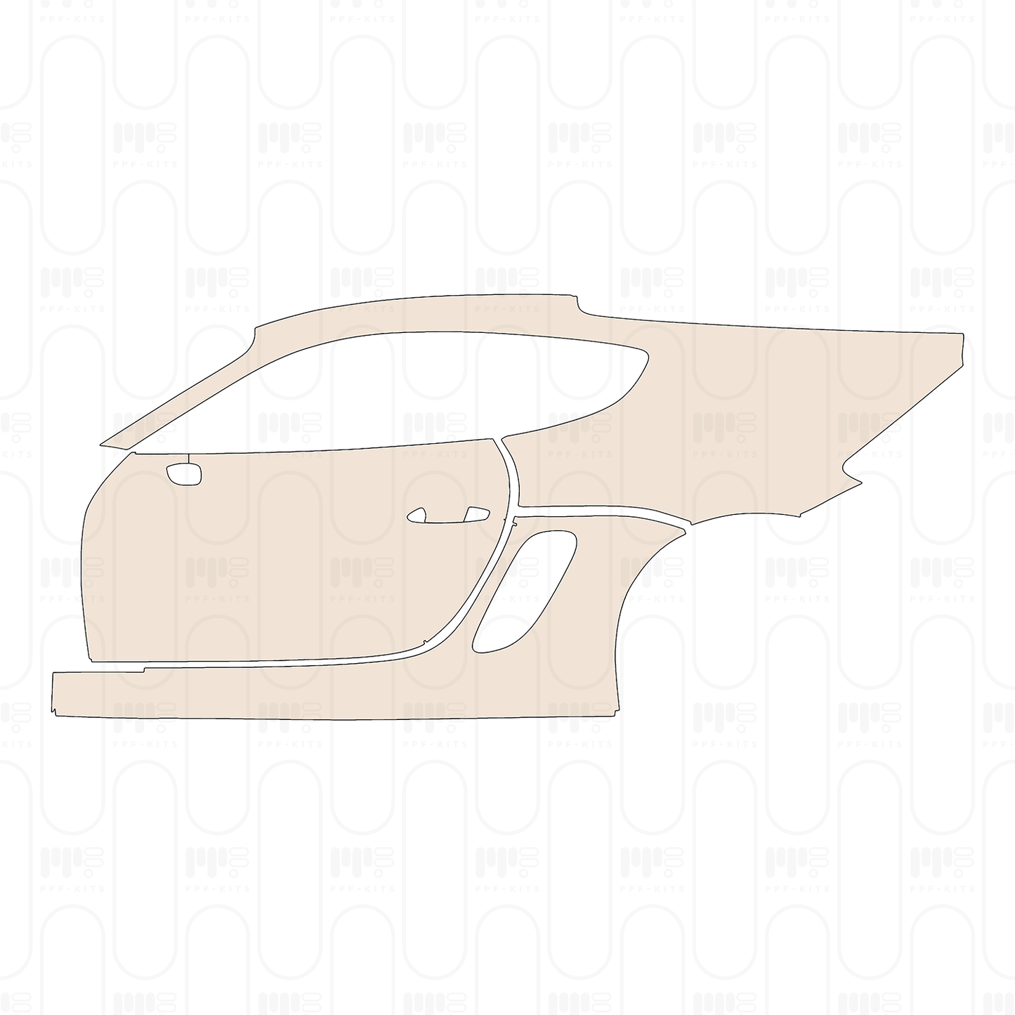 Pre-Cut PPF Porsche 718 Cayman 2024