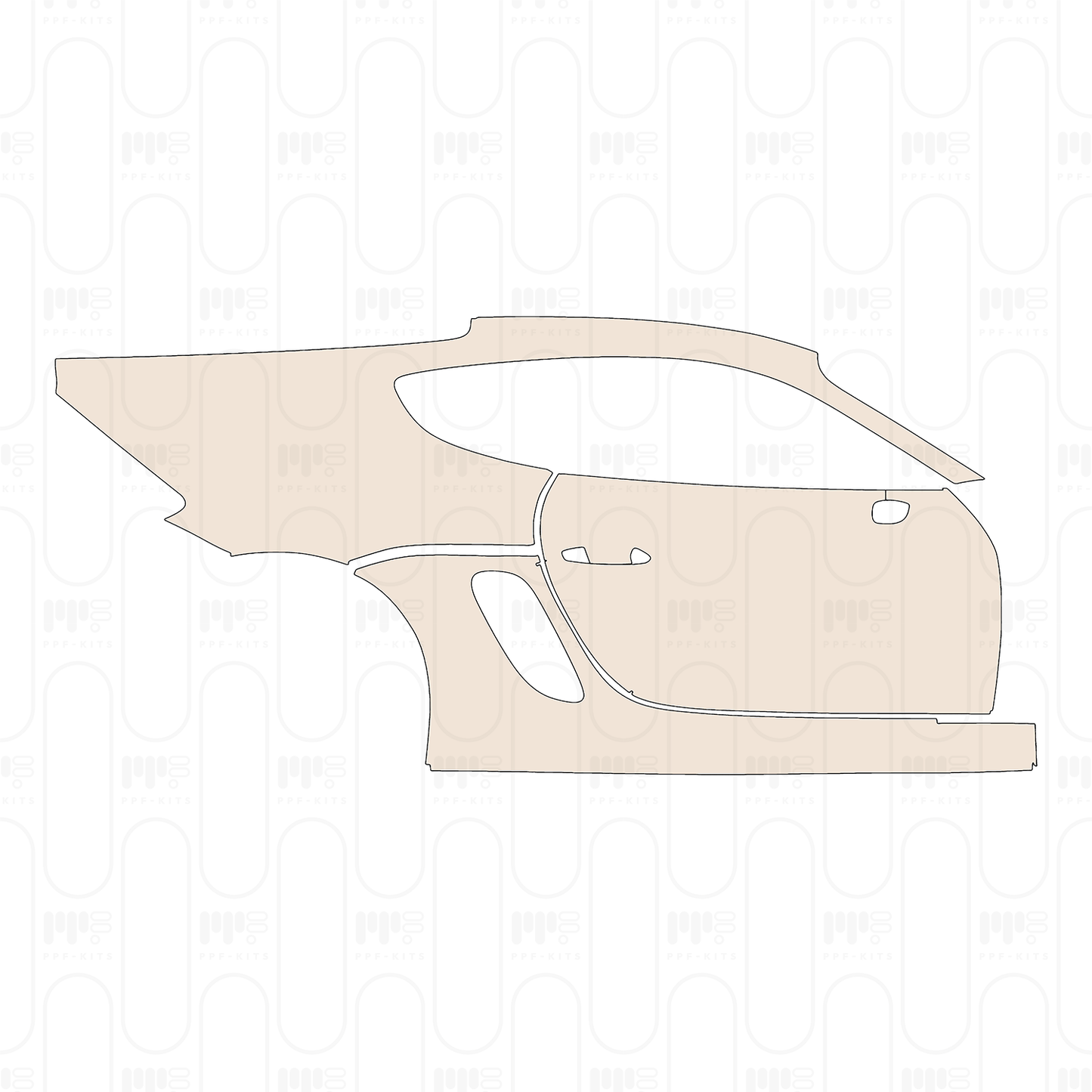 Pre-Cut PPF Porsche 718 Cayman 2024