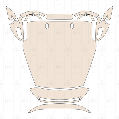 Pre-Cut PPF Porsche 718 Spyder RS 2024