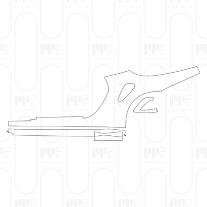 Pre-Cut PPF Porsche 911 Turbo Cabriolet 2024