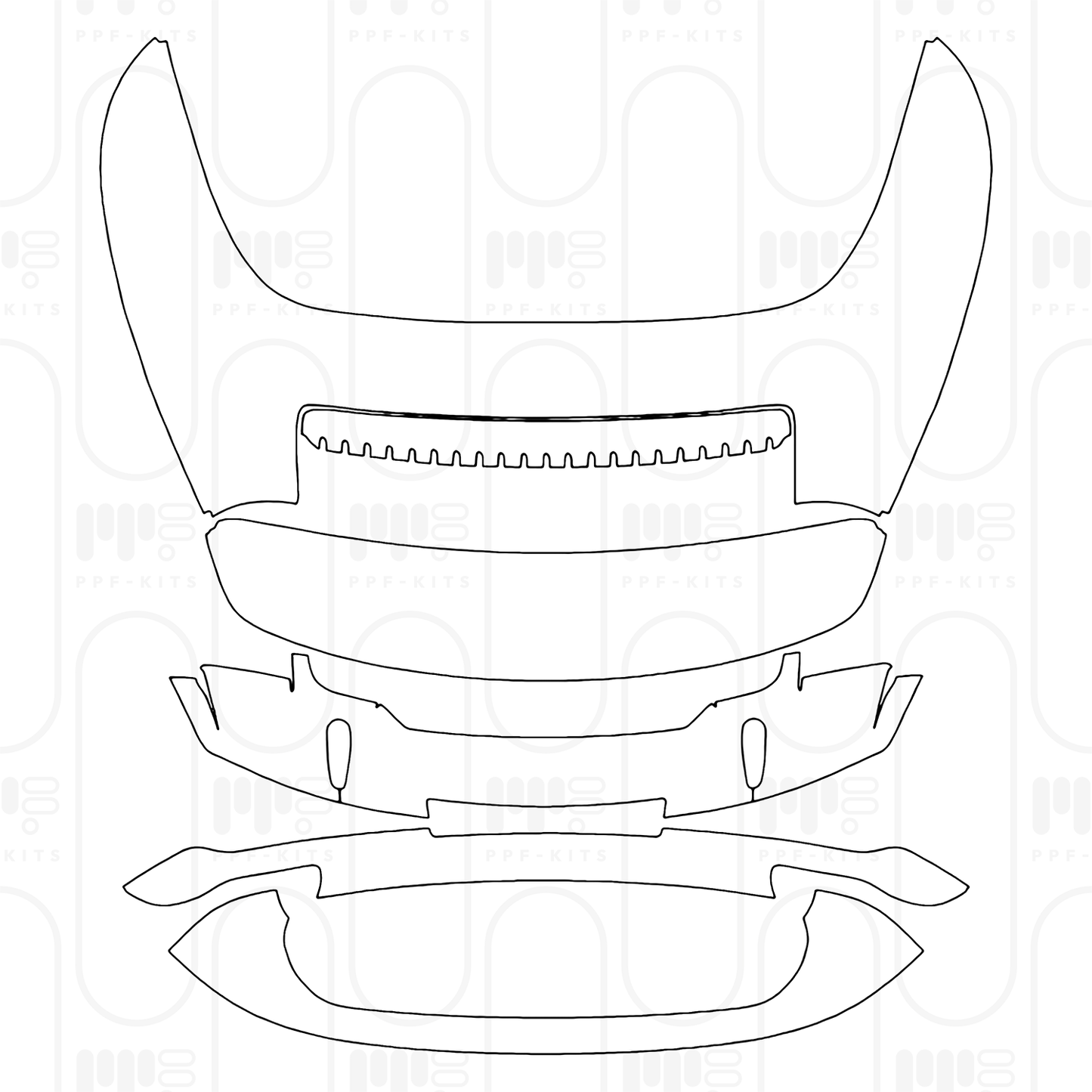 Pre-Cut PPF Porsche 911 Turbo Cabriolet 2024