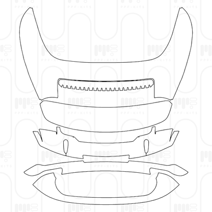 Pre-Cut PPF Porsche 911 Turbo Cabriolet 2024