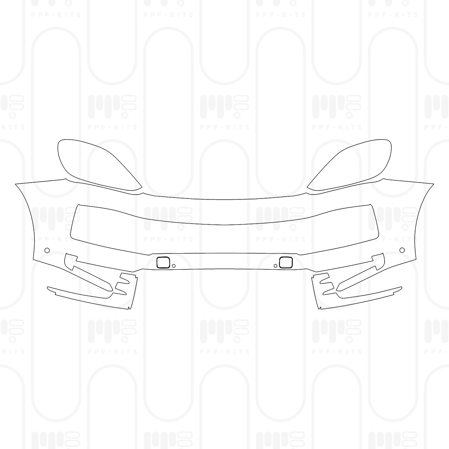Pre-Cut PPF Porsche Cayenne S 2024