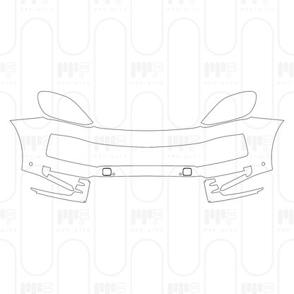 Pre-Cut PPF Porsche Cayenne S 2024