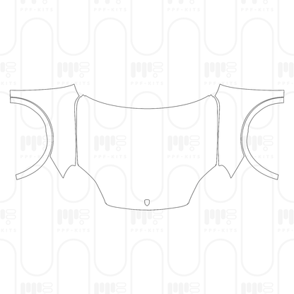 Pre-Cut PPF Porsche Cayenne S 2024