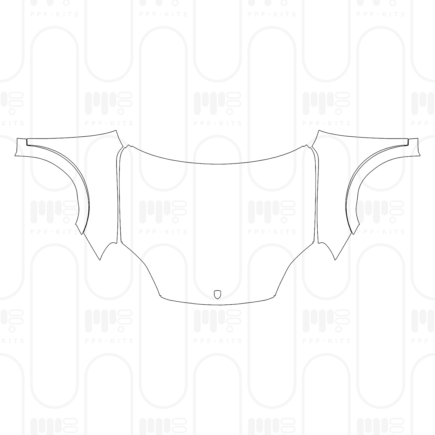 Pre-Cut PPF Porsche Cayenne S 2024