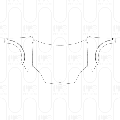 Pre-Cut PPF Porsche Cayenne S 2024