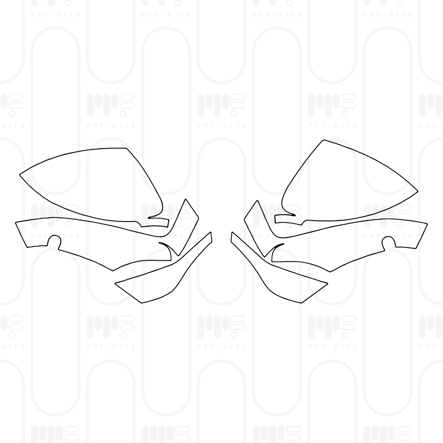 Pre-Cut PPF Porsche Cayenne S 2024