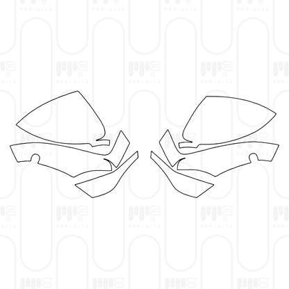 Pre-Cut PPF Porsche Cayenne S 2024