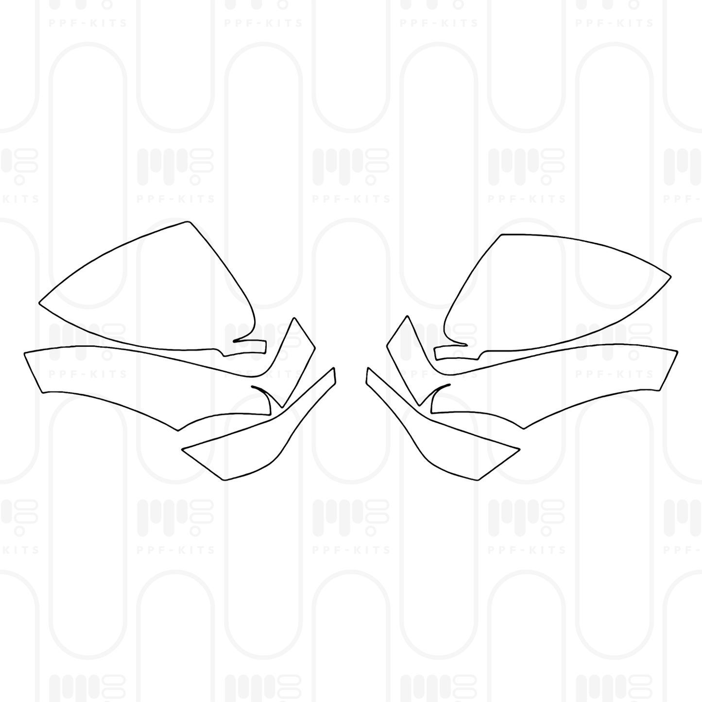 Pre-Cut PPF Porsche Cayenne S 2024