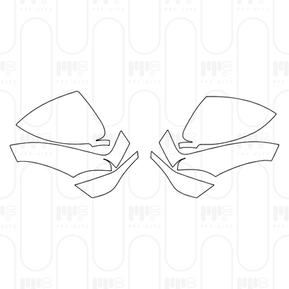 Pre-Cut PPF Porsche Cayenne S 2024