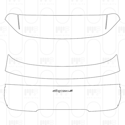 Pre-Cut PPF Porsche Cayenne S 2024