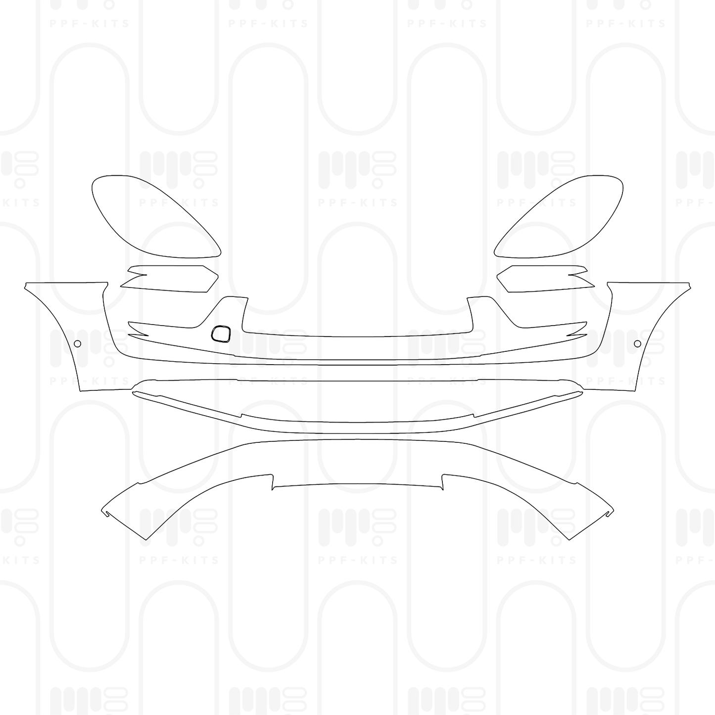 Pre-Cut PPF Porsche Macan GTS 2025