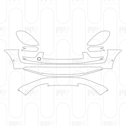 Pre-Cut PPF Porsche Macan GTS 2025