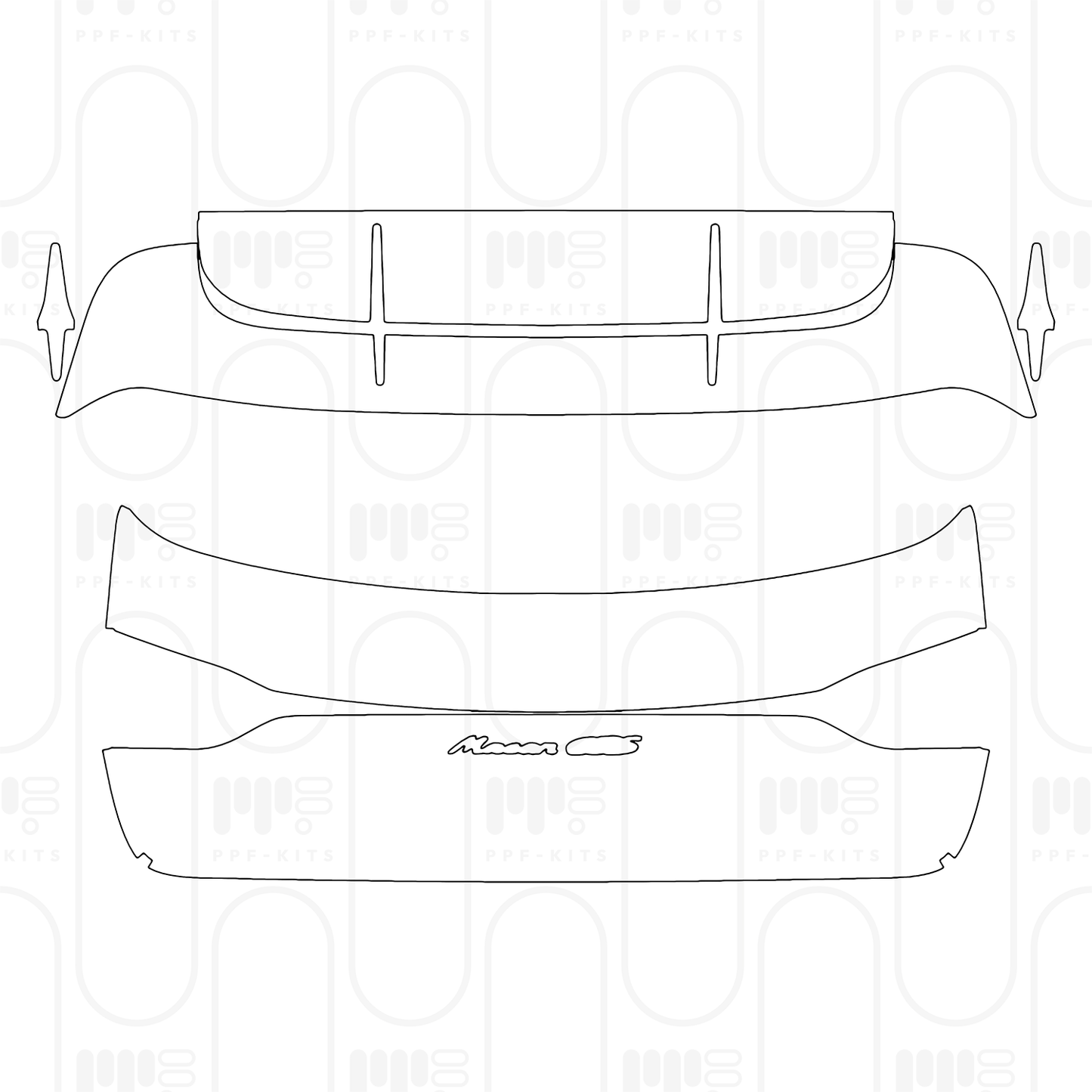 Pre-Cut PPF Porsche Macan GTS 2025