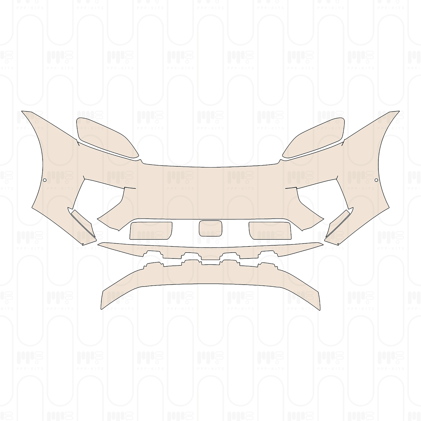 Pre-Cut PPF Porsche Macan Electric 4 2025