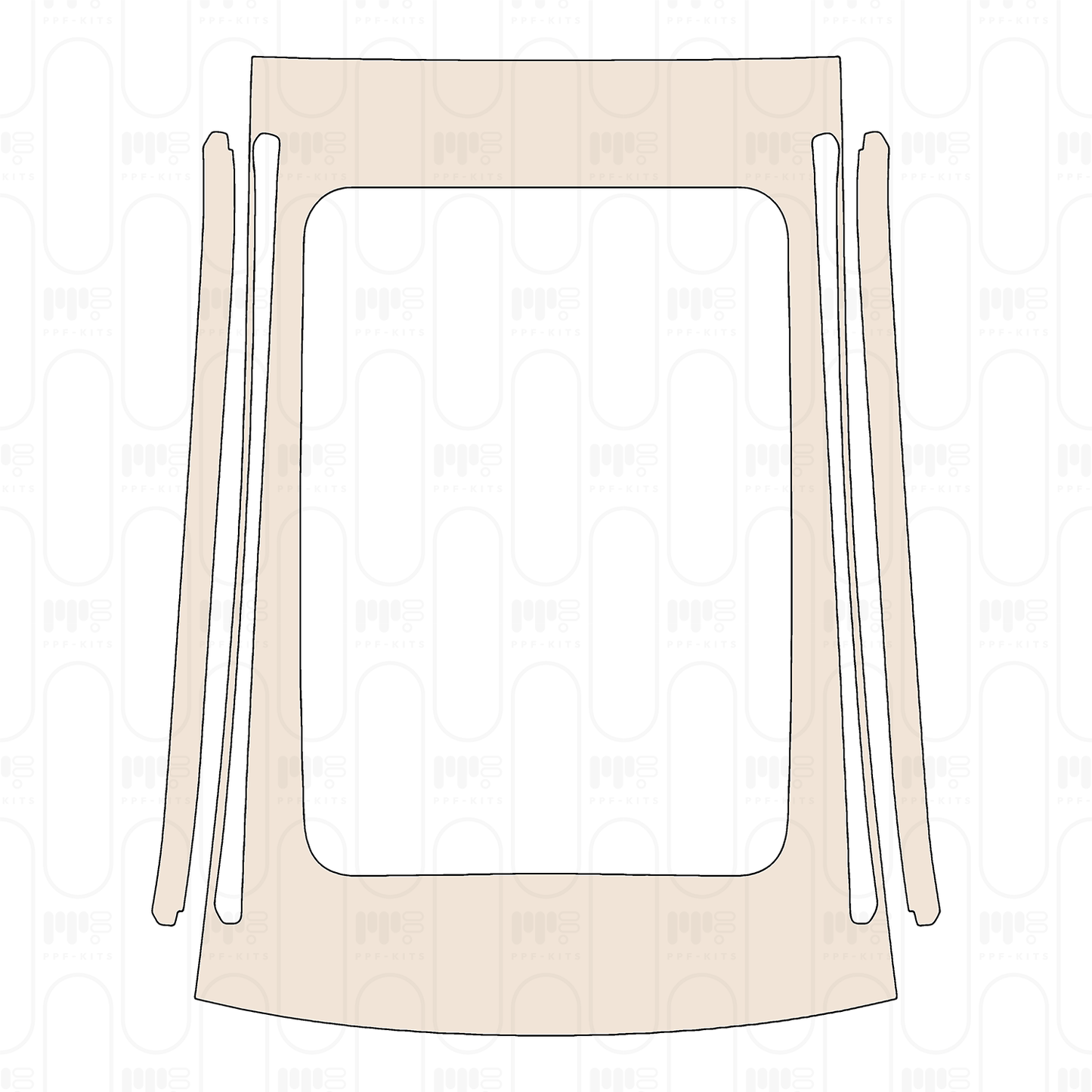 Pre-Cut PPF Porsche Macan Electric 4 2025