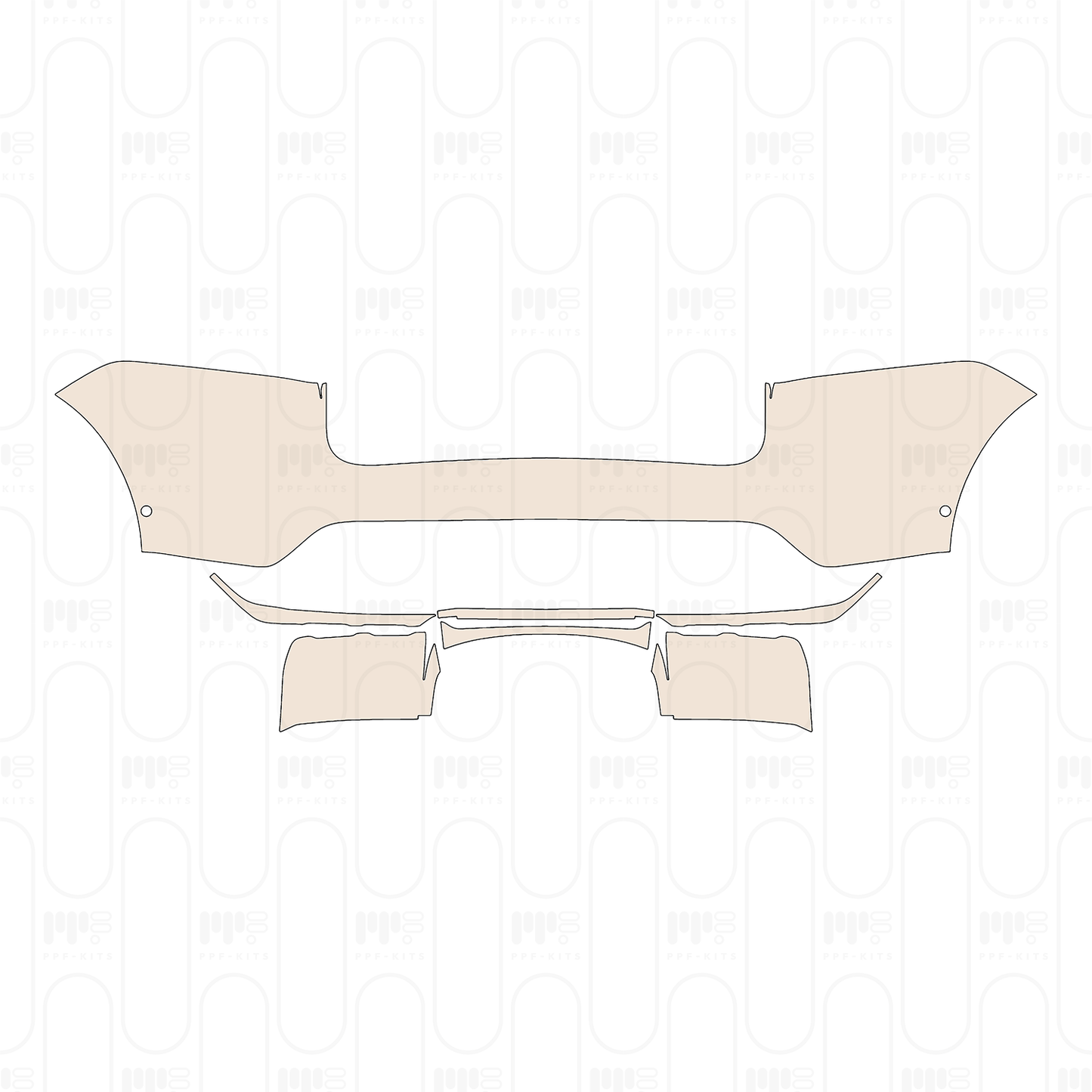 Pre-Cut PPF Porsche Macan Electric 4 2025