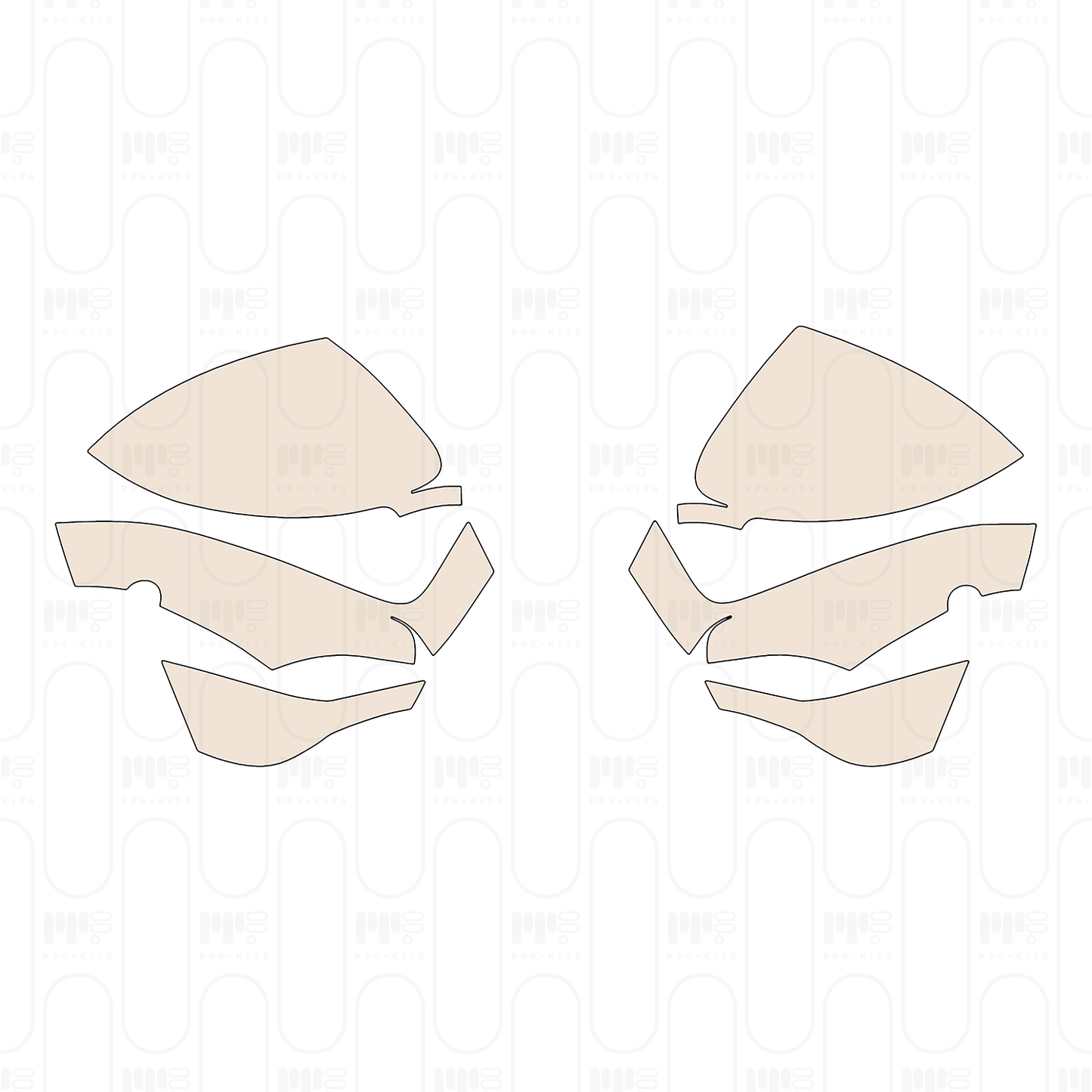 Pre-Cut PPF Porsche Macan Electric 4 2025