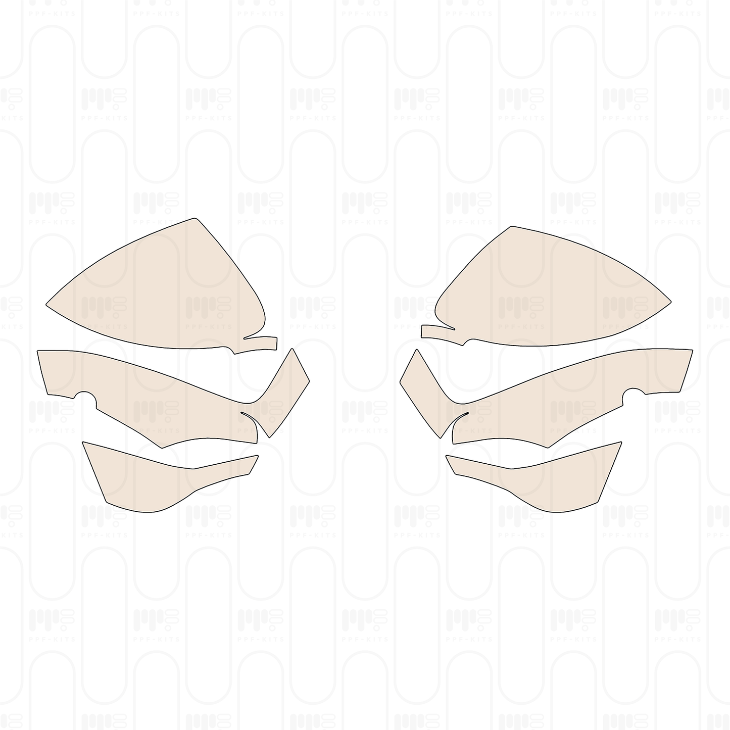 Pre-Cut PPF Porsche Macan Electric 4 2025